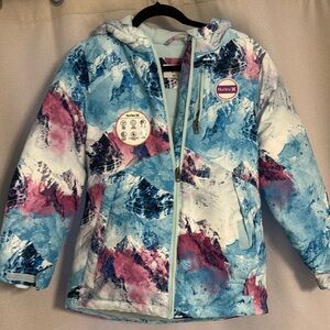 Girls Hurley Ski/winter coat size 10-12
